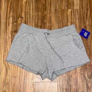 JoyLab women’s XL shorts Heather Gray Athletic lounge drawstring NWT